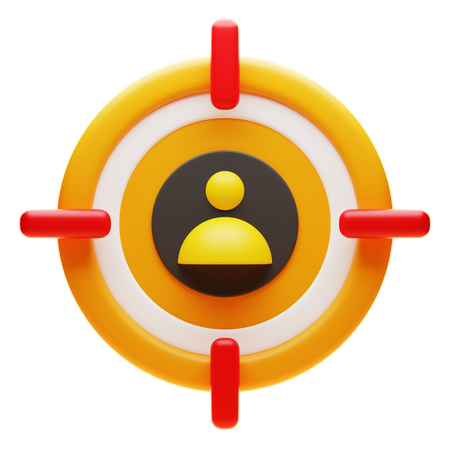 Target Audience  3D Icon