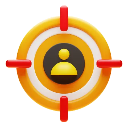 Target Audience  3D Icon