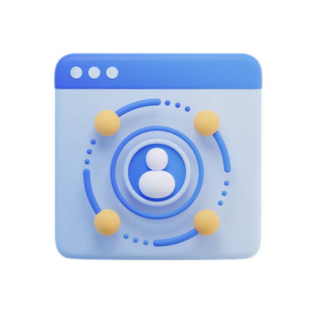 Target audience  3D Icon