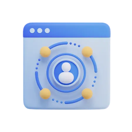 Target audience  3D Icon