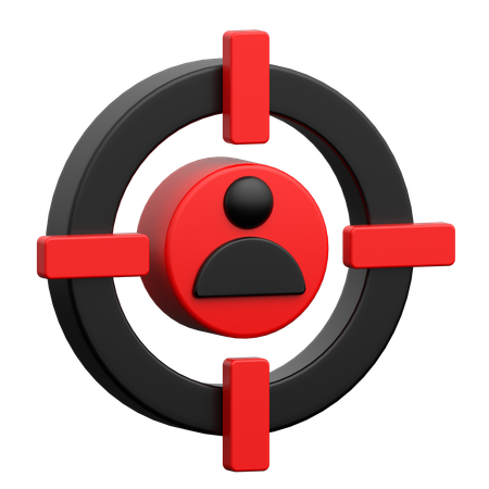 Target Audience  3D Icon
