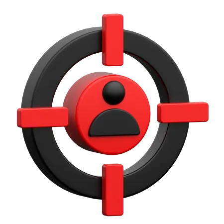 Target Audience  3D Icon