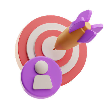 Target Audience  3D Icon