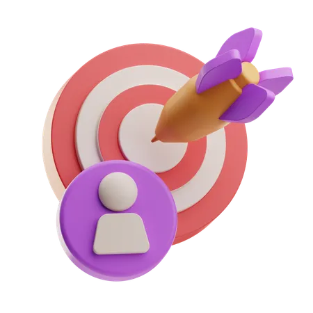 Target Audience  3D Icon