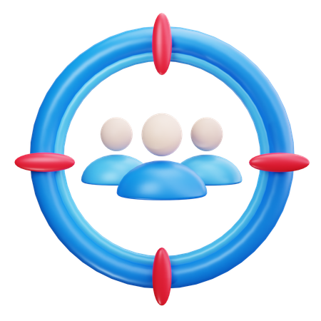 Target Audience  3D Icon