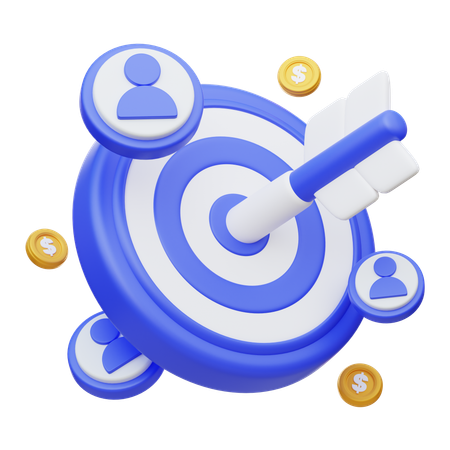 Target Audience  3D Icon