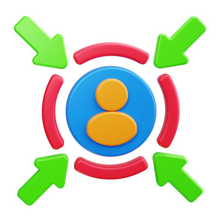 Target Audience  3D Icon