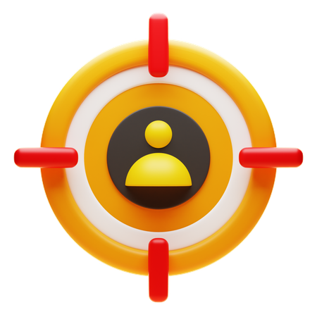 Target Audience  3D Icon