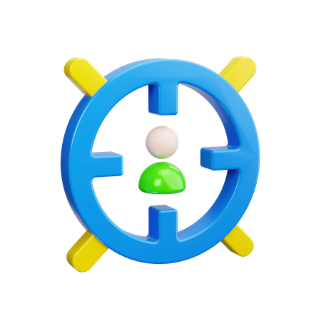 Target audience  3D Icon