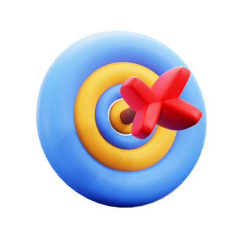 Target Board  3D Icon