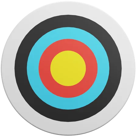 Target Board  3D Icon