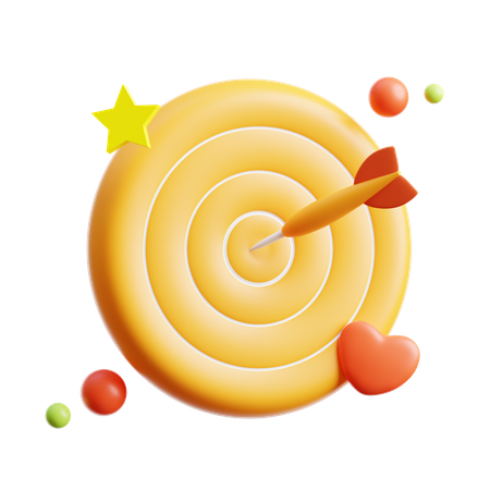 Target Board  3D Icon