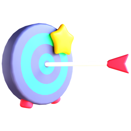 Target Board  3D Illustration