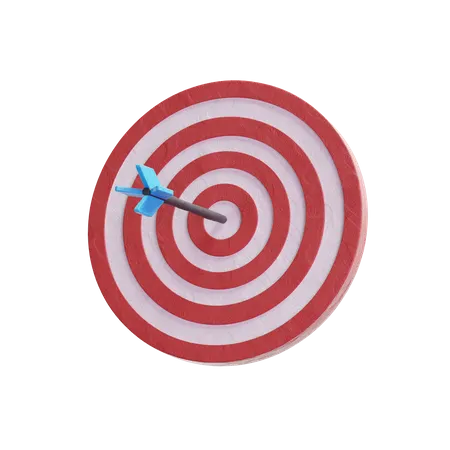 Target On Transparent Background 3 D Illustration 3D Logo