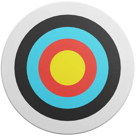 Target Board 3D Icon