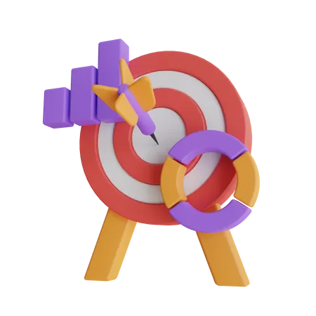 Target Bussiness  3D Icon