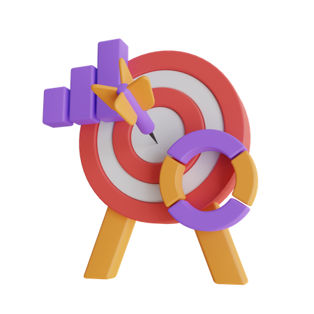 Target Bussiness 3D Icon