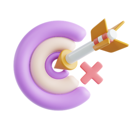 Target Cross  3D Icon