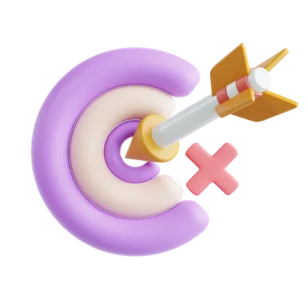 Target Cross  3D Icon