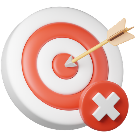 Target Cross  3D Icon