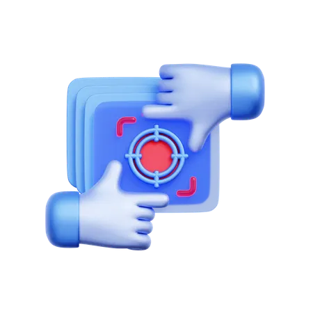 Target Focus  3D Icon