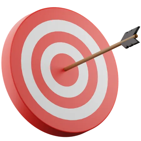 Target Goal 3D Icon