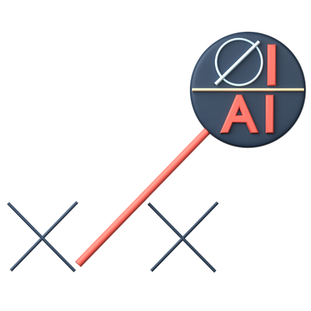 Target Line Dimensioning And Tolerancing Symbols  3D Icon