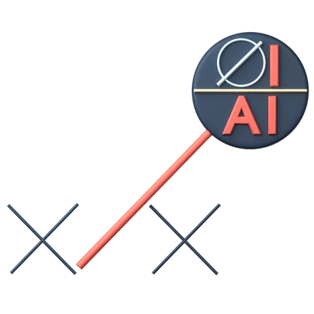 Target Line Dimensioning And Tolerancing Symbols  3D Icon