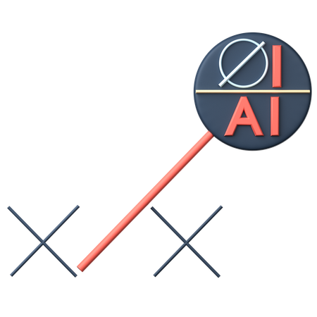 Target Line Dimensioning And Tolerancing Symbols  3D Icon