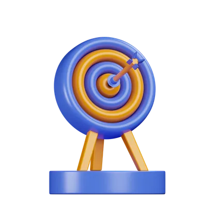 Target Marketing  3D Icon