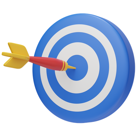 Target Marketing  3D Icon