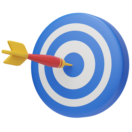 Target Marketing  3D Icon