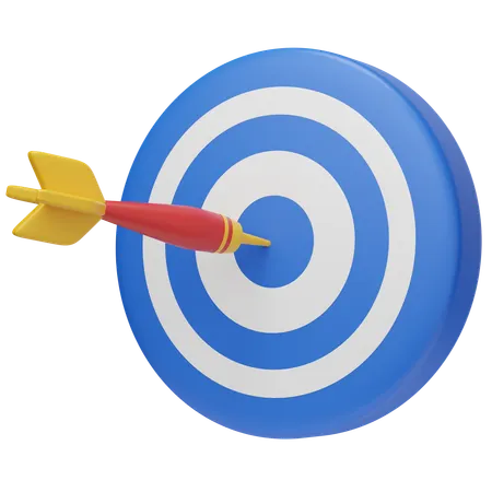 Target Marketing  3D Icon