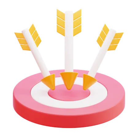 목표 임무  3D Icon