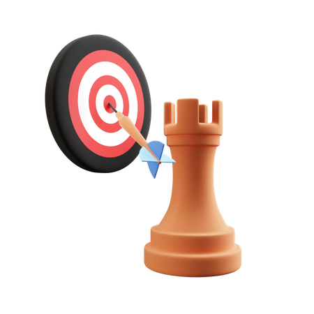 Target Planning  3D Icon