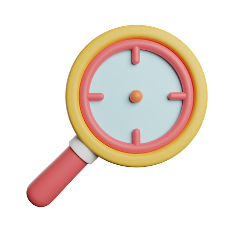 Target Research  3D Icon