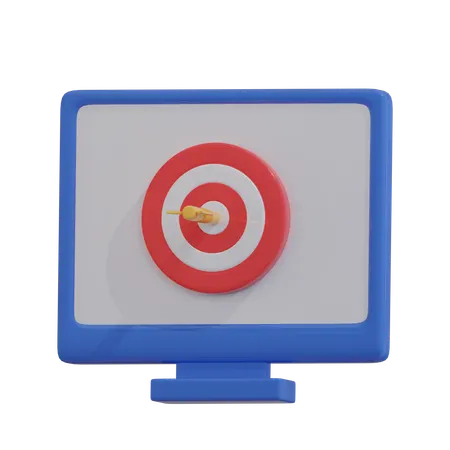 Target Screen  3D Icon