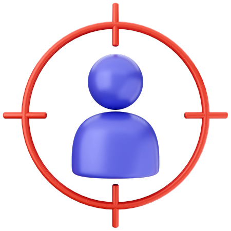 Target Seo  3D Icon