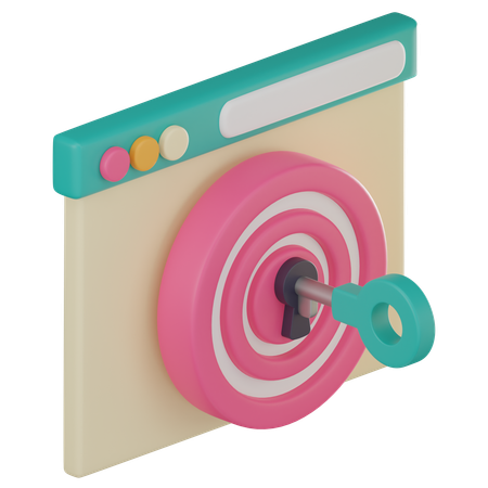 Target Solution  3D Icon