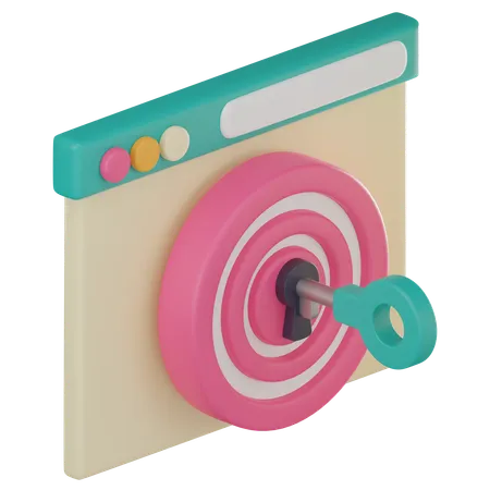 Target Solution  3D Icon