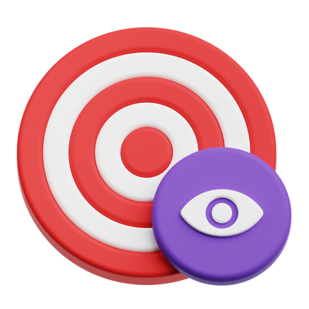 Target View  3D Icon