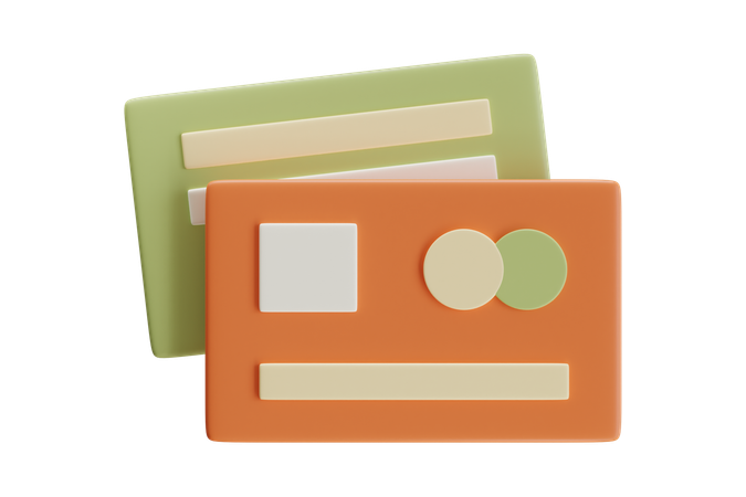Tarjeta  3D Icon