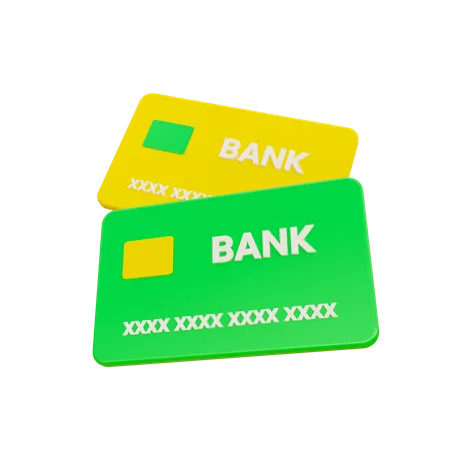 Tarjeta bancaria  3D Icon