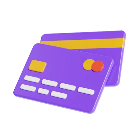 Tarjeta de crédito  3D Icon