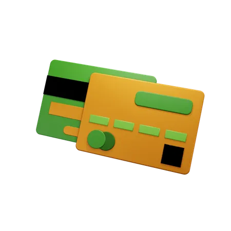 Tarjeta de crédito  3D Icon