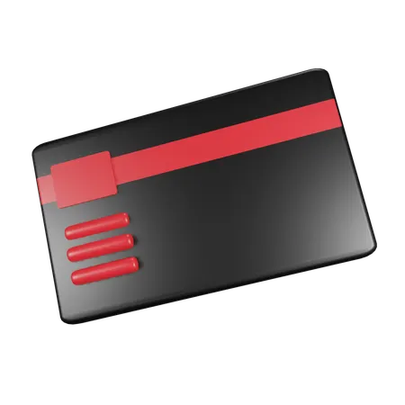 Tarjeta de crédito  3D Icon