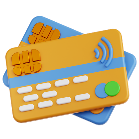 Tarjeta de crédito  3D Icon