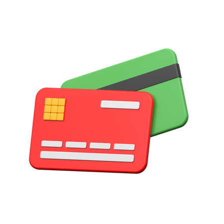 Tarjeta de crédito  3D Icon