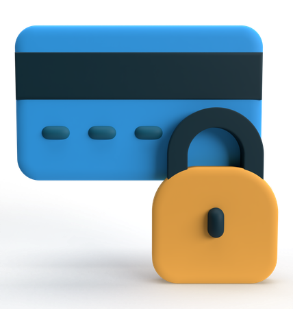 Tarjeta de crédito  3D Icon