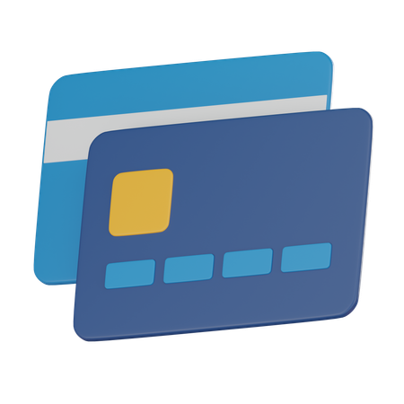 Tarjeta de crédito  3D Icon